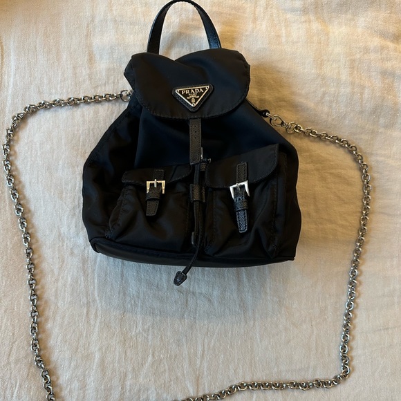 Prada Bags Authentic Prada Mini Backpack Poshmark